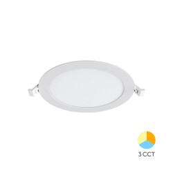 BRY-SMD-CRD-12W-6INC-WHT-3IN1-LED PANEL LIGHT - 1