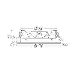 BRY-SMD-CRP-12W-RND-6INC-WHT-3000K-LED PANEL - 8