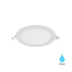 BRY-SMD-CRP-12W-RND-6INC-WHT-3000K-LED PANEL - 1