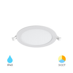 BRY-SMD-CRP-12W-RND-6INC-WHT-3IN1-LED PANEL - 1