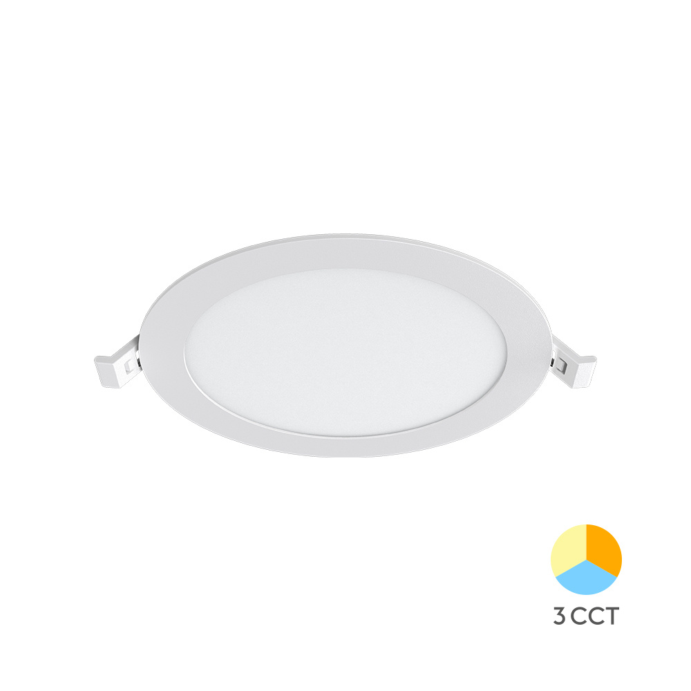 BRY-SMD-CRP-15W-RND-7INC-WHT-3IN1-LED PANEL - 1