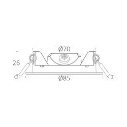 BRY-SMD-CRP-3W-RND-3INC-WHT-3IN1-LED PANEL - 7