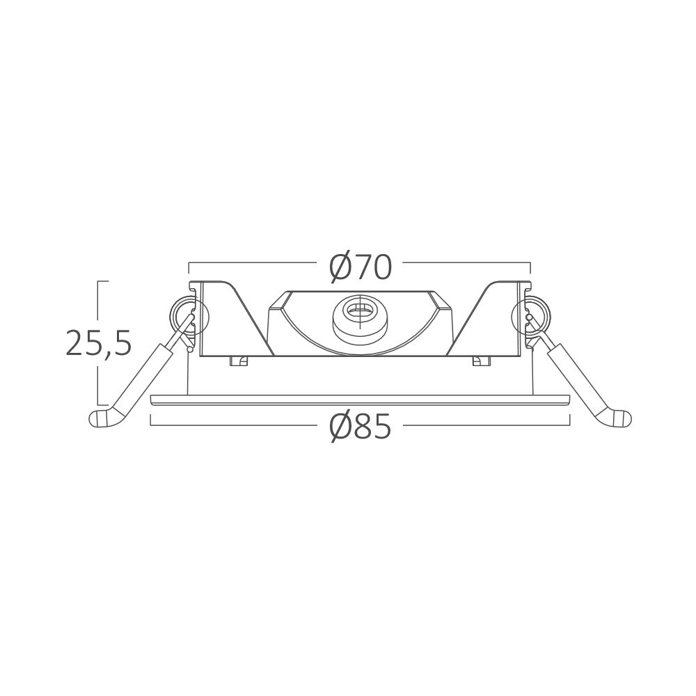 BRY-SMD-CRP-3W-RND-3INC-WHT-4000K-LED PANEL - 8