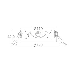 BRY-SMD-CRP-6W-RND-4INC-WHT-4000K-LED PANEL - 8