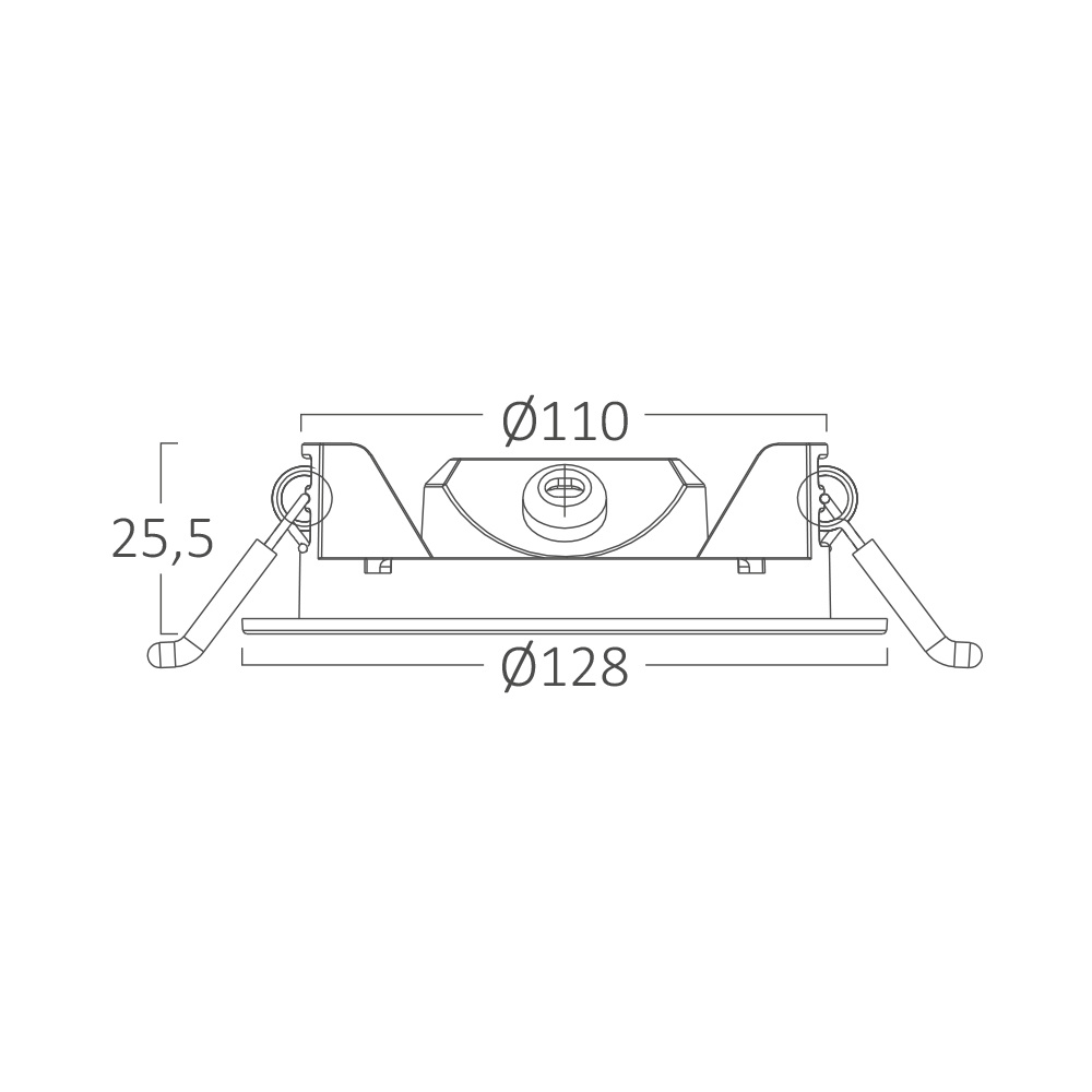 BRY-SMD-CRP-6W-RND-4NC-WHT-3IN1-LED PANEL LIGHT - 7