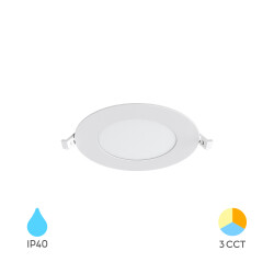 BRY-SMD-CRP-6W-RND-4NC-WHT-3IN1-LED PANEL - 1