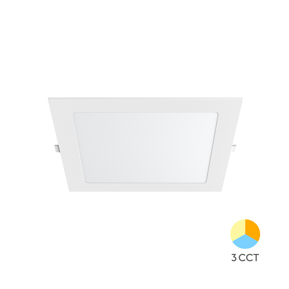 BRY-SMD-CSD-12W-6INC-WHT-3IN1-LED PANEL LIGHT - 1