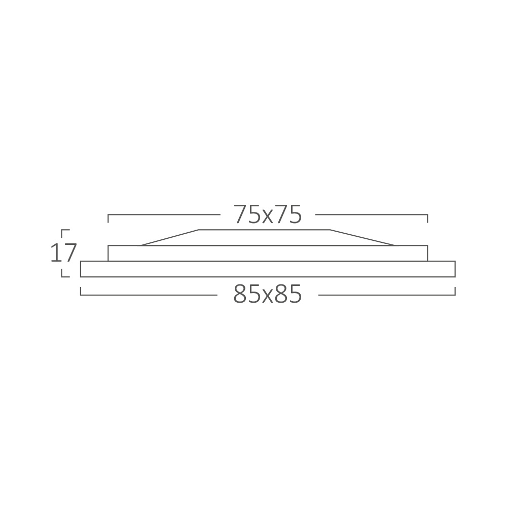 BRY-SMD-CSD-3W-3INC-WHT-6500K-LED PANEL - 6