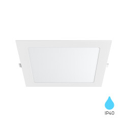 BRY-SMD-CSP-18W-SQR-8INC-WHT-3000K-LED PANEL - 1