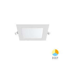 BRY-SMD-CSP-6W-SQR-4INC-WHT-3IN1-LED PANEL LIGHT - 1