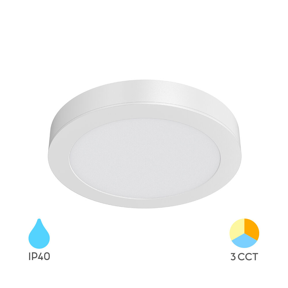 BRY-SMD-SRP-12W-RND-WHT-3IN1-LED PANEL - 1