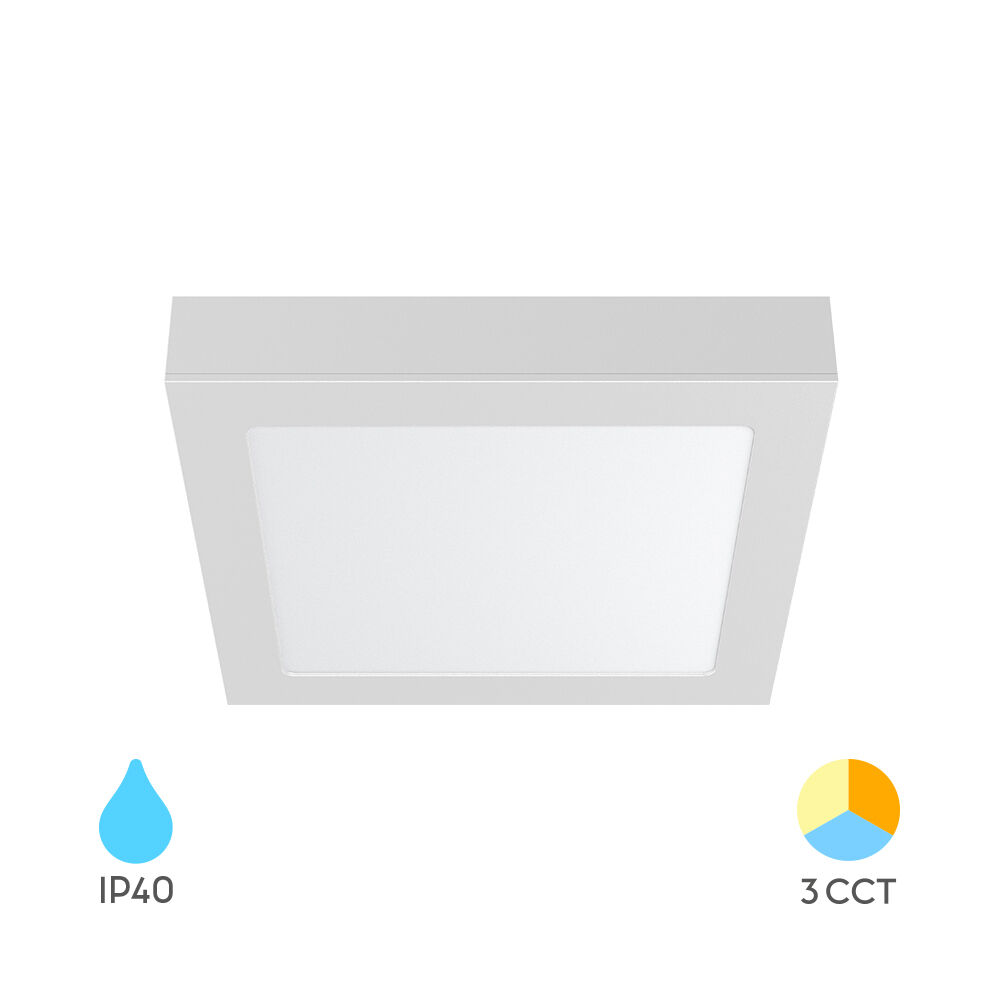 BRY-SMD-SRP-12W-SQR-WHT-3IN1-LED PANEL - 1