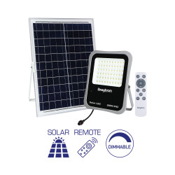 BRY-SOLAR FL-90W-6500K-RMT-IP65-SOLAR FLOODLIGHT - 1