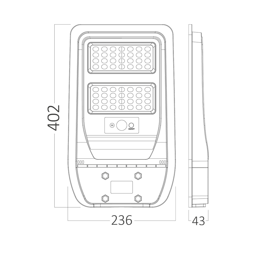 BRY-SOLAR-ST01-30W-6500K-SNS-IP65-SOLAR STREET LIG - 4