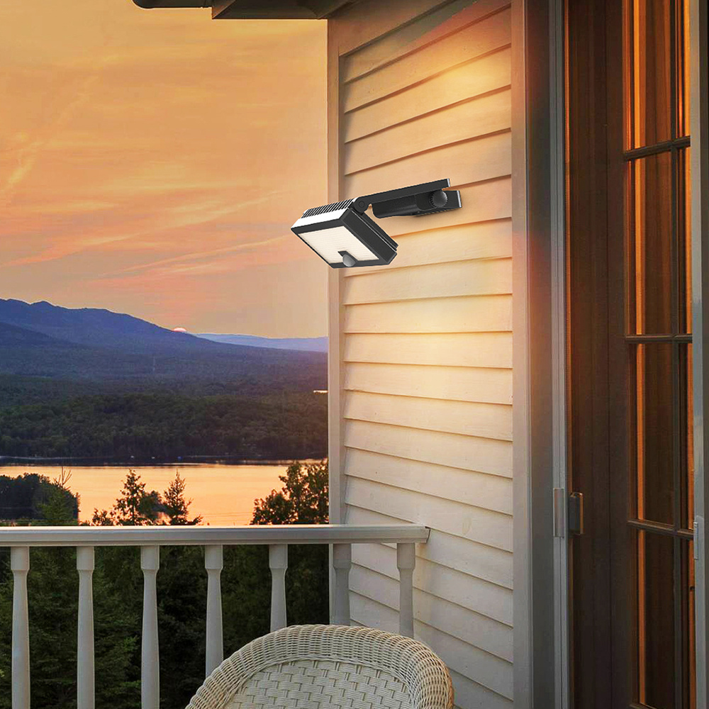 BRY-SOLARIS-W3-BLC-10W-3IN1-IP54-SOLAR WALL LIGHT - 2