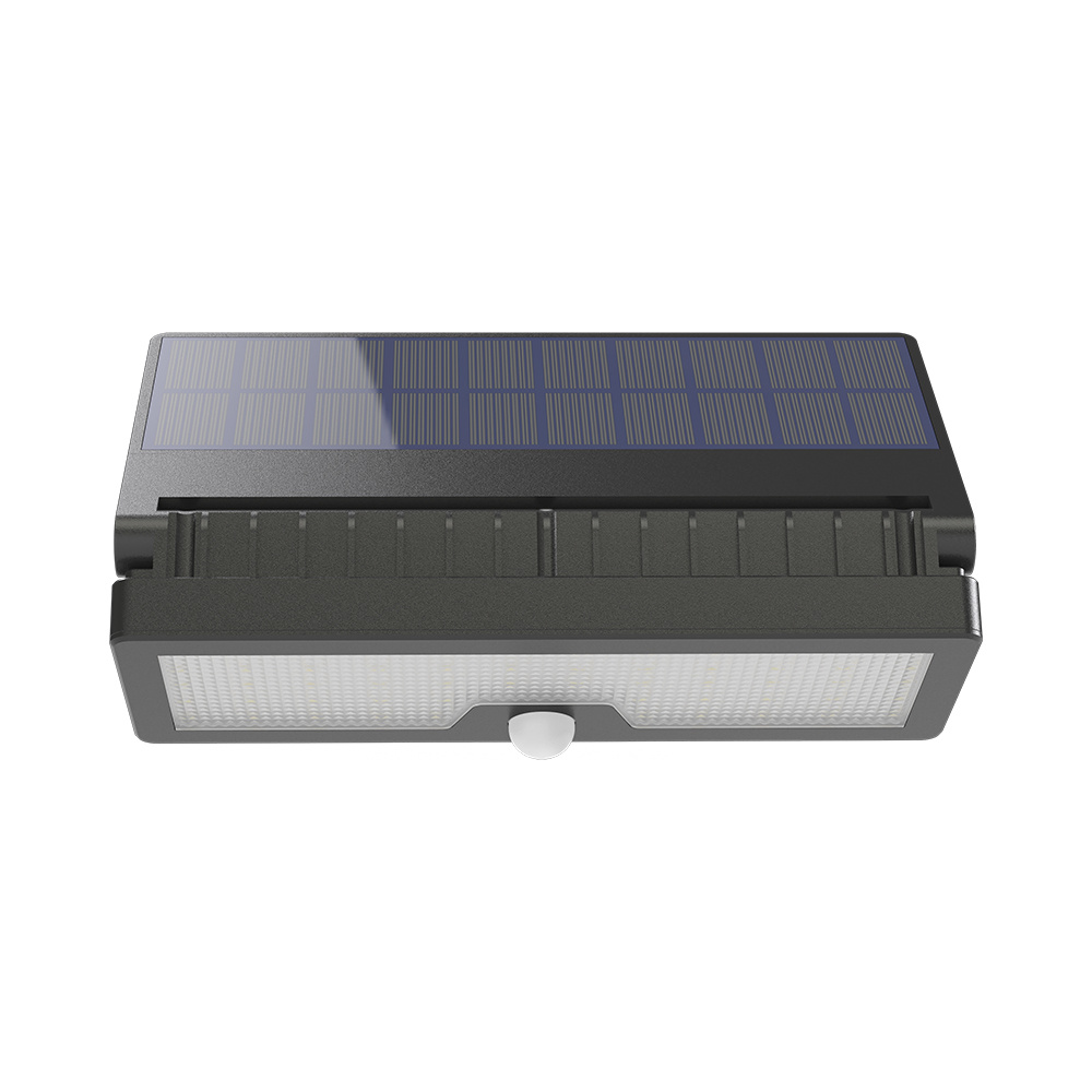 BRY-SOLARIS-W3-BLC-10W-3IN1-IP54-SOLAR WALL LIGHT - 3