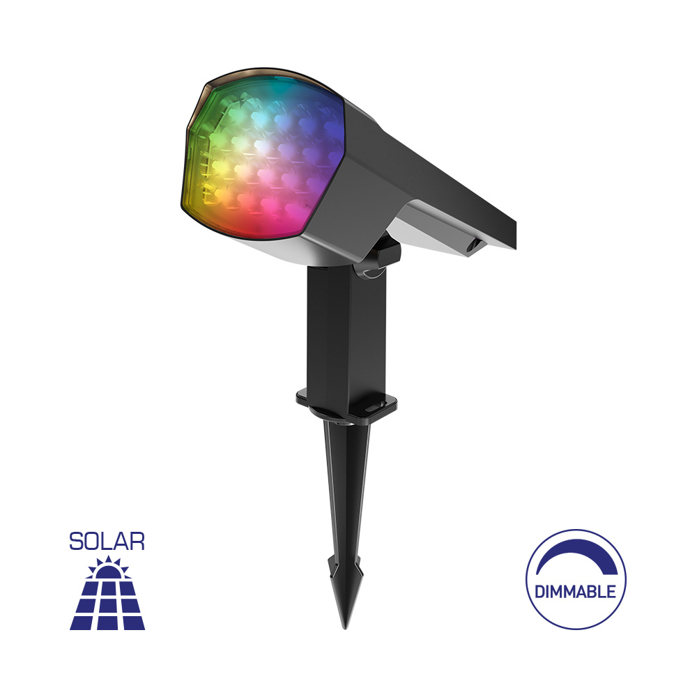 BRY-SPIKE-12W-GRY-RGB-IP65-SPIKE LIGHT - 1