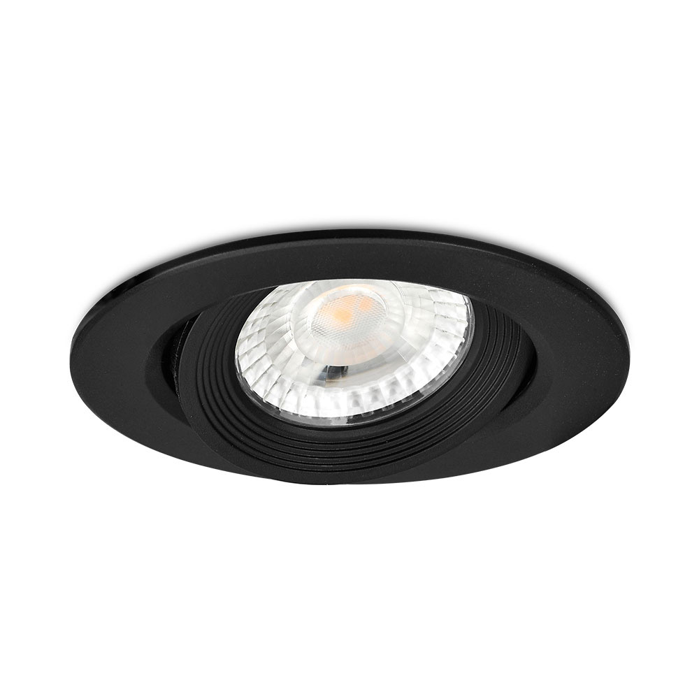 BRY-SPOTLED G1-10W-RND-BLC-3000K-LED SPOTLIGHT - 1