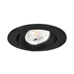 BRY-SPOTLED G1-10W-RND-BLC-3000K-LED SPOTLIGHT - 1