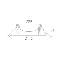 BRY-SPOTLED G1-10W-RND-WHT-3000K-LED SPOTLIGHT - 5