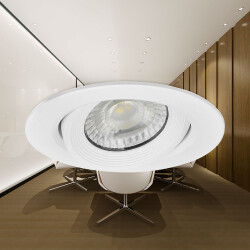 BRY-SPOTLED G1-10W-RND-WHT-4000K-LED SPOTLIGHT - 2