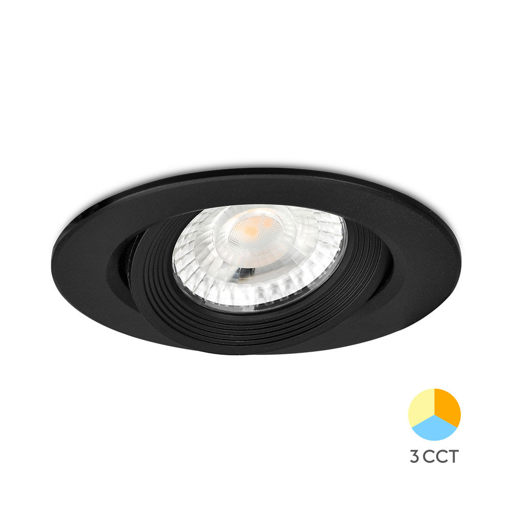 BRY-SPOTLED G1-5W-RND-BLC-3IN1-LED SPOTLIGHT - 1