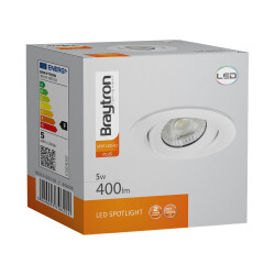 BRY-SPOTLED G1-5W-RND-WHT-4000K-LED SPOTLIGHT - 6