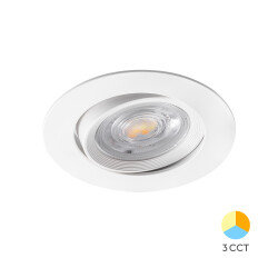 BRY-SPOTLED G3-7W-RND-WHT-3IN1-LED SPOTLIGHT - 1