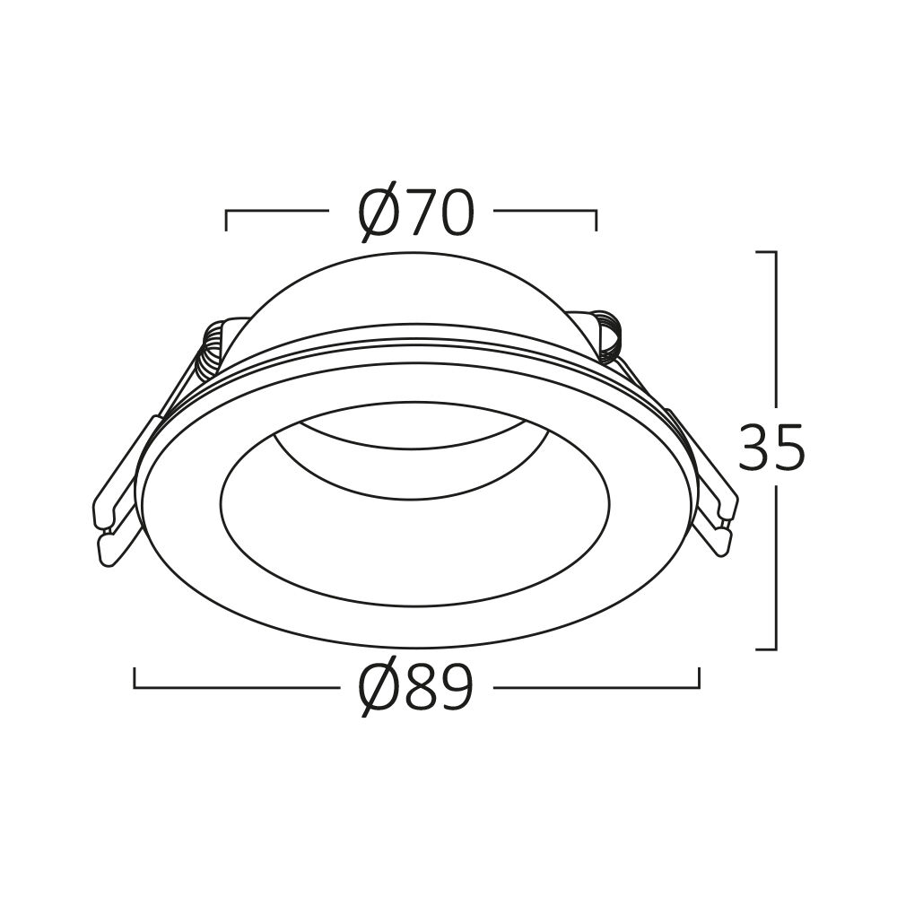 BRY-TETRA-IP-RND-WHT-IP54-SPOTLIGHT - 3