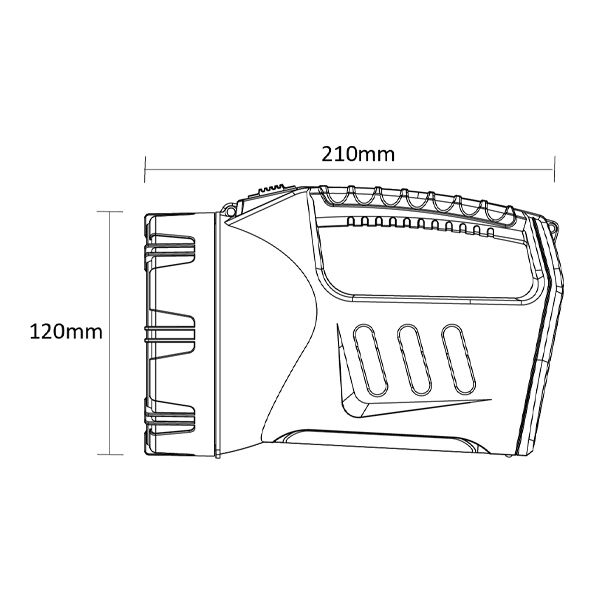 BRY-TR013-10W-6500K-YLW-BLC-RECH.TORCH - 3