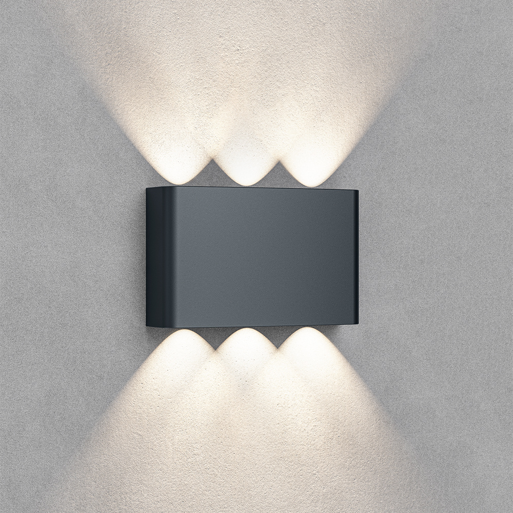 BRY-VECTOR-B-WL-BLC-6x1W-3IN1-IP65-WALL LIGHT - 2