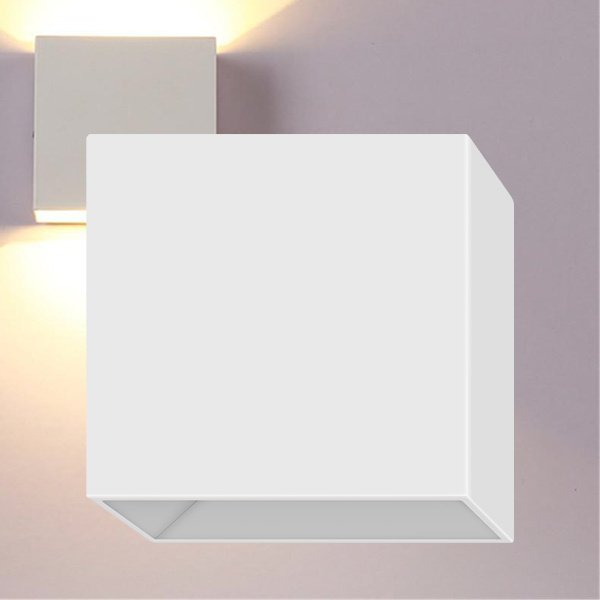 BRY-VEKTA-A-WL.2-WHT-2x2W-IP65-WALL LIGHT - 2