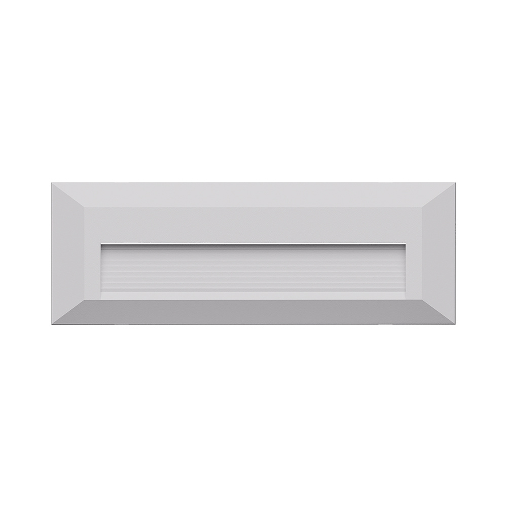 BRY-VEKTA-B-RCT-WHT-3W-3IN1-IP65-WALL LIGHT - 3