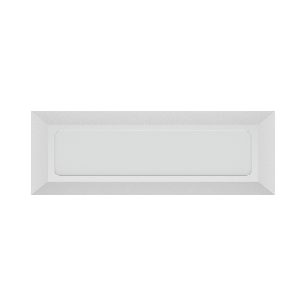 BRY-VEKTA-B-RCT-WHT-3W-3IN1-IP65-WALL LIGHT - 3