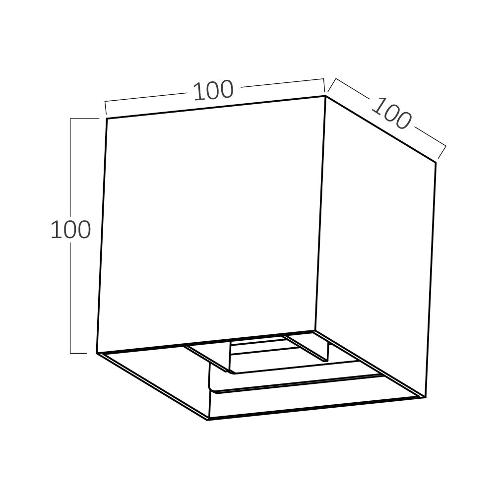 BRY-VEKTA-B-WL.2-WHT-1xG9-IP54-WALL LIGHT - 4