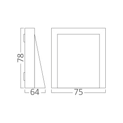 BRY-VEKTA-C-WL.1-GRY-1x6W-3IN1-IP65-WALL LIGHT - 6