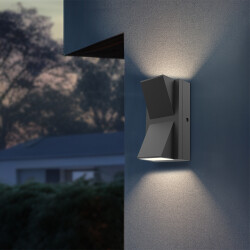 BRY-VEKTA-C-WL.2-GRY-2x6W-3IN1-IP65-WALL LIGHT - 2