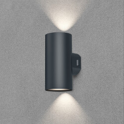 BRY-VEKTA-D-WL.2-GRY-2x10W-3IN1-IP65-WALL LIGHT - 2