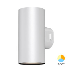 BRY-VEKTA-D-WL.2-WHT-2x9W-3IN1-IP65-WALL LIGHT - 1