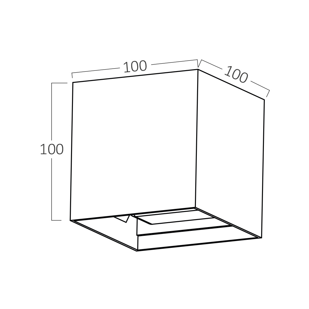 BRY-VEKTA-H-WL.2-WHT-2x4W-IP65-3000K-WALL LIGHT - 6