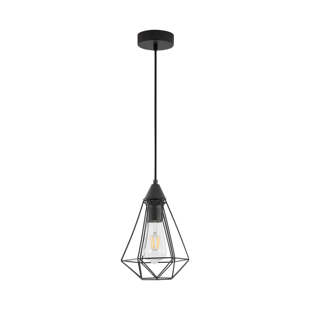 BRY-W003R-1H-1xE27-BLC-PENDANT LIGHT - 3