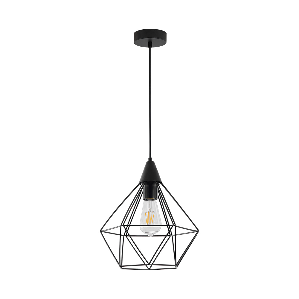 BRY-W003R-1H-1xE27-BLC-PENDANT LIGHT - 3