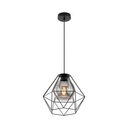 BRY-W004R-1H-1xE27-BLC-PENDANT LIGHT - 1