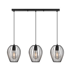 BRY-W005S-3H-3xE27-BLC-PENDANT LIGHT - 1