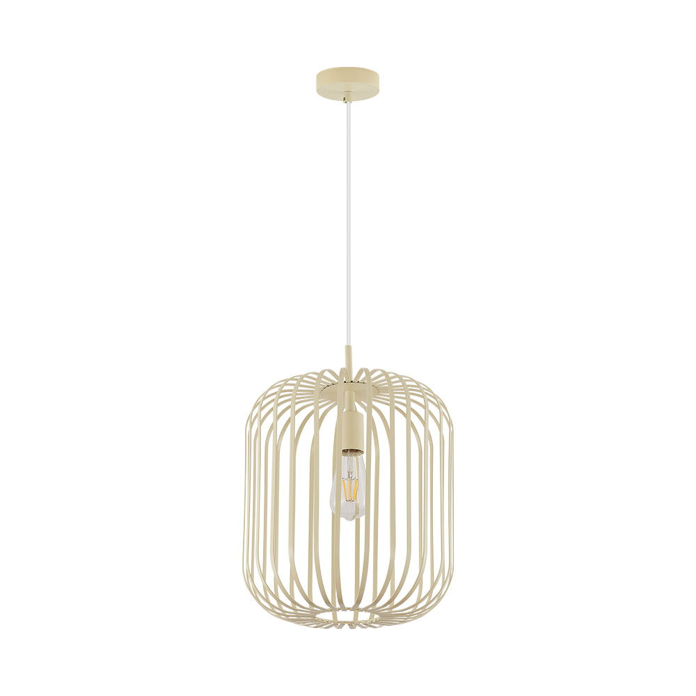 BRY-W007R-1H-1xE27-BEJ-PENDANT LIGHT - 3