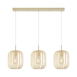 BRY-W007S-3H-3xE27-BEJ-PENDANT LIGHT - 1