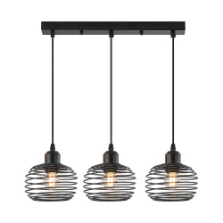 BRY-W008S-3H-3xE27-BLC-PENDANT LIGHT - 1