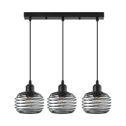 BRY-W008S-3H-3xE27-BLC-PENDANT LIGHT - 3