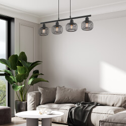 BRY-W008S-4H-4xE27-BLC-PENDANT LIGHT - 2