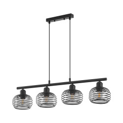 BRY-W008S-4H-4xE27-BLC-PENDANT LIGHT - 3